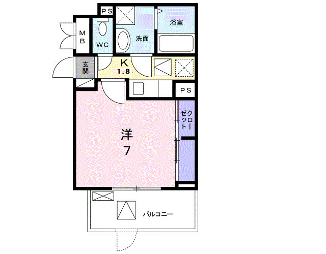 シャンゼリゼの間取り