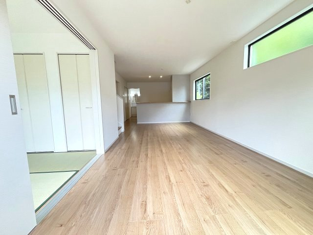 【居間・リビング】 | 春日市弥生2丁目1期2期　4号棟（全6区画）【仲介手数料無料・0円】 | 現地写真。