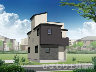 【外観】 | 厚木市金田  3号棟 第2 | イメージパース（完成時に現況と異なる場合は現況優先となります）