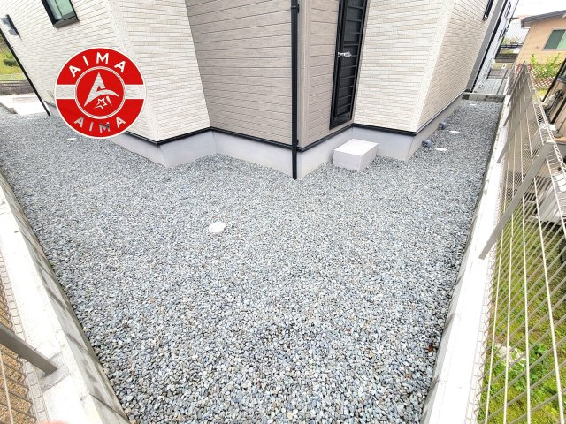 福岡市東区美和台5丁目第1-2棟（2号棟）の庭|お庭で自由な時間を過ごせます。