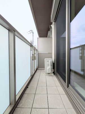 【バルコニー】 | ソレイユコート中仙道