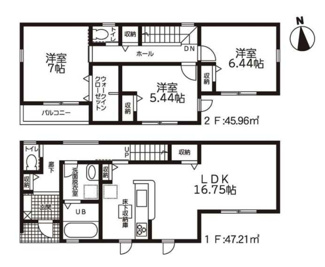  | 【名古屋市天白区山根町186新築戸建3号棟】✨️仲介手数料無料✨️山根小学校・天白中学校