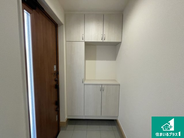 木津川市南加茂台　新築一戸建ての外観|周辺は落ち着いた街並みの住宅地！子育てがしやすい住環境です！まだ未完成ですが、現地でしかわからない事もございます。是非一度ご覧ください。