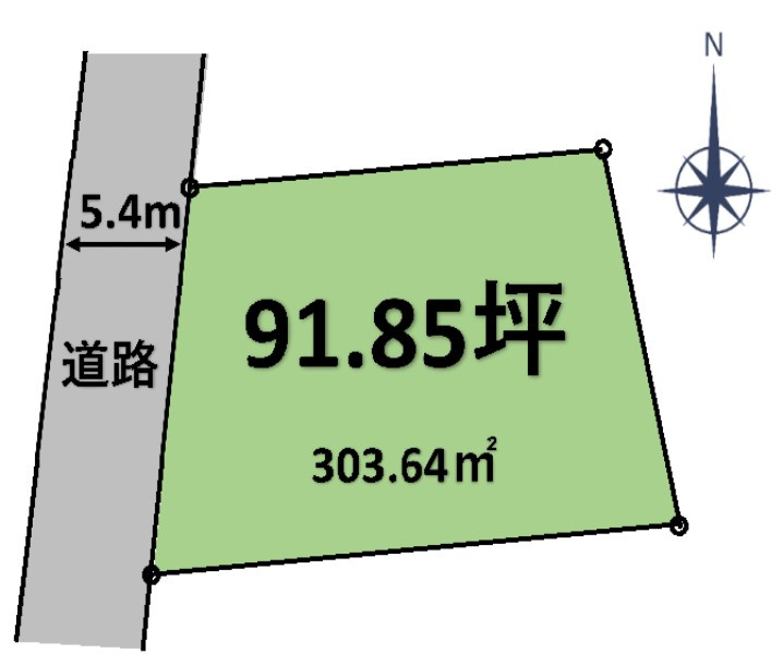 栃木市境町　売土地91.85坪