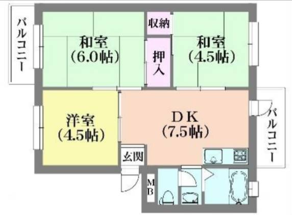 上高丸厚生年金住宅3号棟
