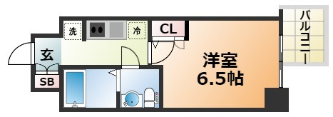 セレニテ神戸ミラクの間取り