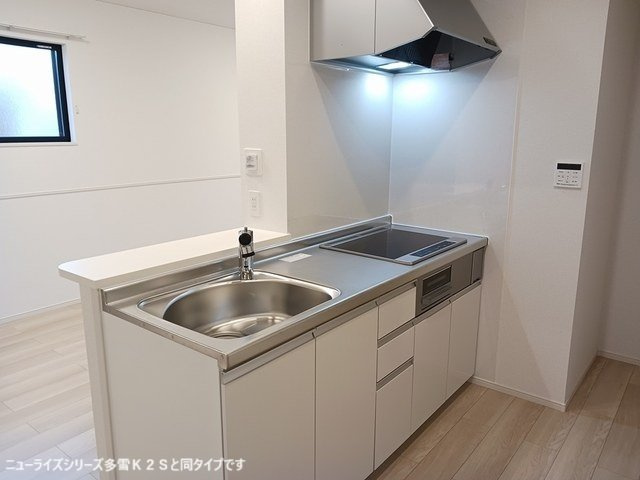 シャトー　ソレイユⅢ　Ａのキッチン|お料理しやすいキッチンです