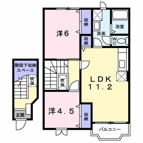 アンセリアの間取り