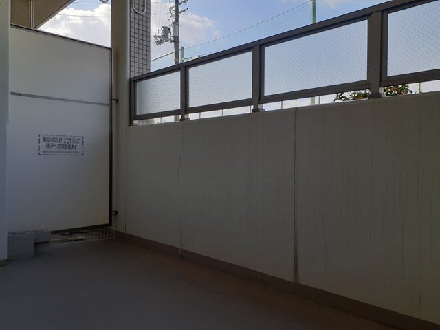 メゾンラフィネのバルコニー
