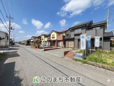【前面道路含む現地写真】 | KEM小山市横倉新田1期 | 前面道路が広いので、陽当り・解放感◎になっております！