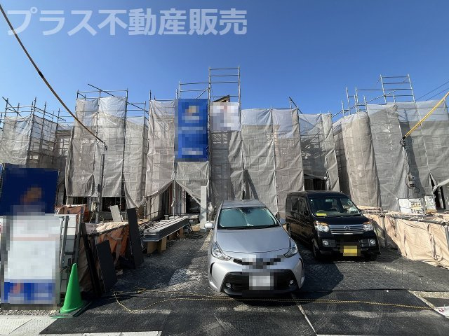 【外観】 | 福岡市西区今宿上ノ原　2号棟（全7棟）【仲介手数料無料・0円】 | 完成イメージの外観パースです。