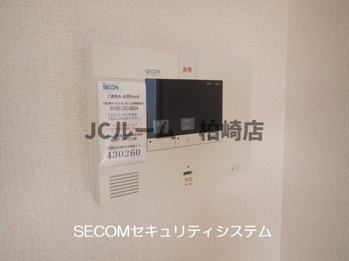 柏崎市幸町のアパートのセキュリティ