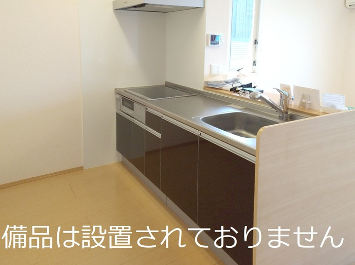 柏崎市幸町のアパートのキッチン