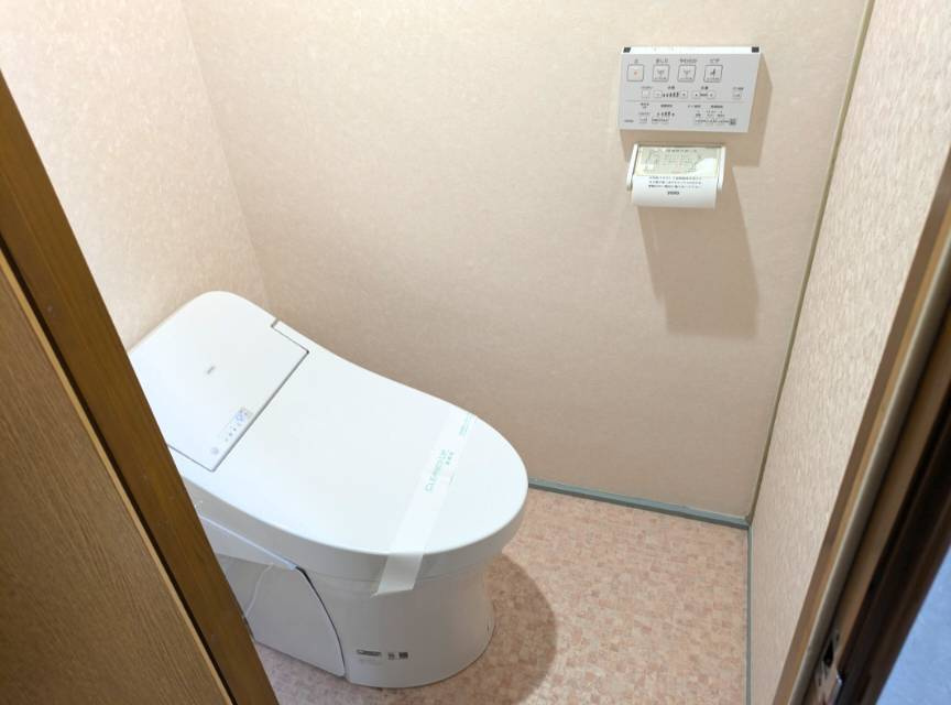 上高丸厚生年金住宅2号棟のトイレ