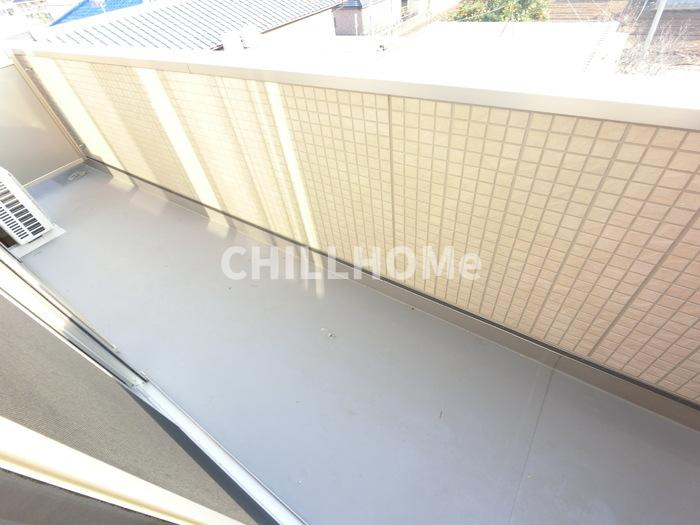ル リッシュ　Ｃのバルコニー|当社、チルホームのHPもご覧ください(^^)/物件情報多数♪
