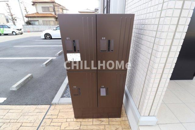 ル リッシュ　Ｃの玄関|当社、チルホームのHPもご覧ください(^^)/物件情報多数♪