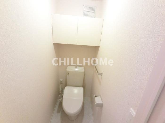 ル リッシュ　Ｃのトイレ|当社、チルホームのHPもご覧ください(^^)/物件情報多数♪