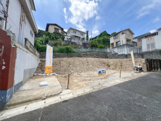 【前面道路含む現地写真】 | 京都市伏見区桃山町遠山　2区画B号地　建築条件付き
