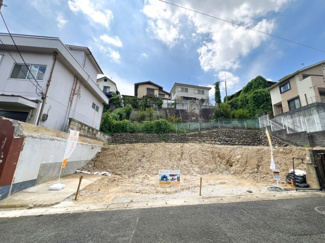 【前面道路含む現地写真】 | 京都市伏見区桃山町遠山　2区画A号地　建築条件付き
