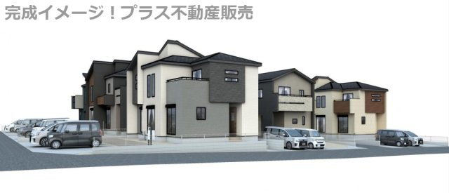 【内装】 | 福岡市西区今宿上ノ原　4号棟（全7棟）【仲介手数料無料・0円】 | 施工例。リビングです。施工例は完成時と異なる場合があります。