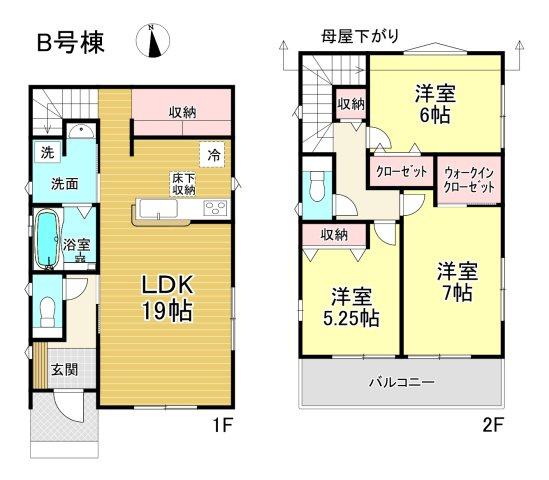 【同施工物件ご案内可能】名古屋市南区宝生町3丁目の間取り