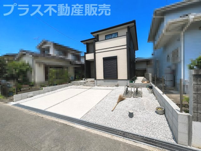 【外観】 | 糟屋郡篠栗町尾仲2丁目1期　1号棟（全1棟）【仲介手数料無料・0円】 | 完成イメージの外観パースです。