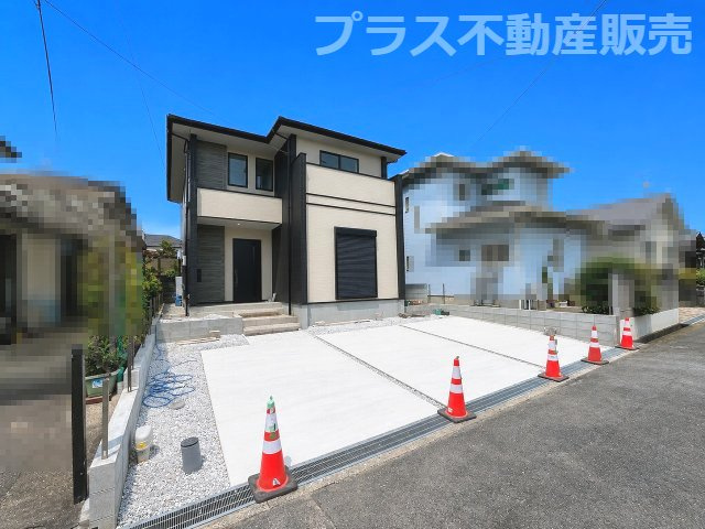 【外観】 | 糟屋郡篠栗町尾仲2丁目1期　1号棟（全1棟）【仲介手数料無料・0円】 | 現地写真。プラス不動産販売なら、現場の全ての棟をまとめてご見学頂けます。