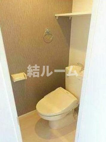 板橋区徳丸３丁目のアパートのトイレ|別号室参考写真