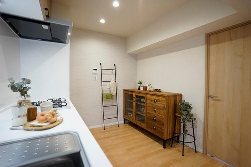 西宮スカイハイツのキッチン