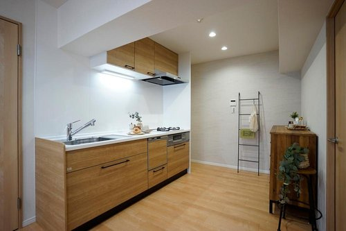 西宮スカイハイツのキッチン