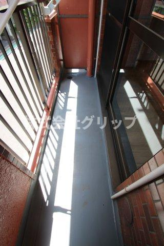 ライオンズマンション東白楽第2のバルコニー