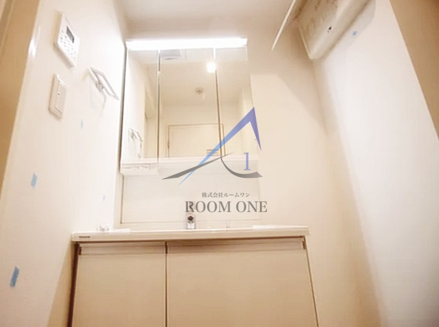 レーヴKJの洗面所|洗面台です。