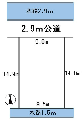 ６５４３４　岐阜市茜部中島土地