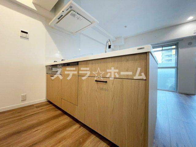 サニーコーポ東三国のキッチン|キッチンでお料理をお楽しみください