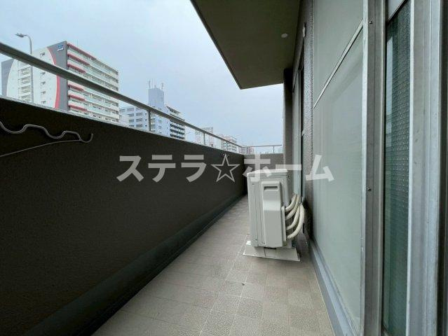 サニーコーポ東三国のバルコニー|開放的で明るい空間を演出してくれるバルコニーです