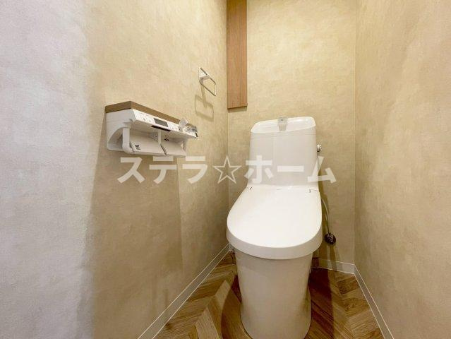 サニーコーポ東三国のトイレ|シンプルで使いやすいトイレです