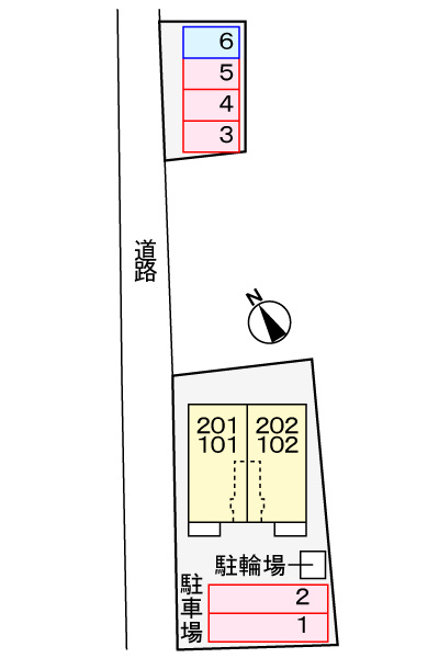 フォレストの駐車場|駐車場
