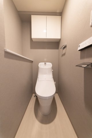 プラウドフラット文京千駄木のトイレ|ゆったりとした空間のトイレです