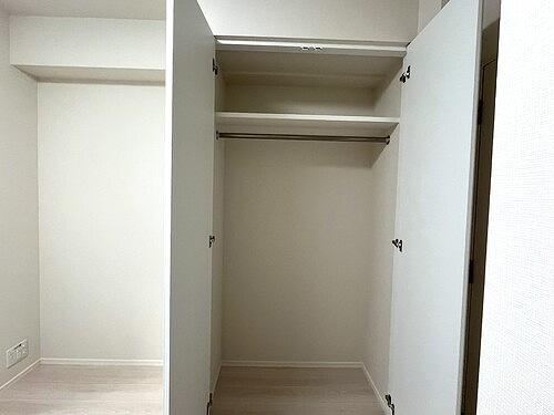 VIOR文京関口の収納|収納　※同タイプ別部屋2025.12新築未入居時撮影