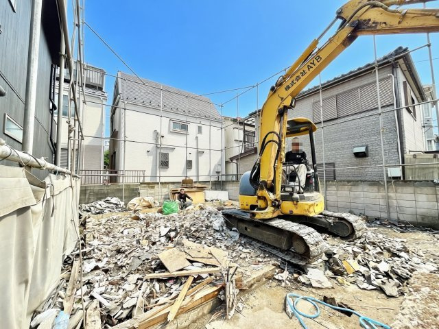 板橋区徳丸6丁目　建築条件無し売地の外観|2026.04.06撮影

現地ご見学希望・資料請求などお気軽にお問い合わせ下さい！
03-5990-5201