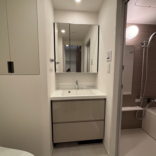 パークアクシス文京本郷の洗面所|※写真は同タイプ住戸です。