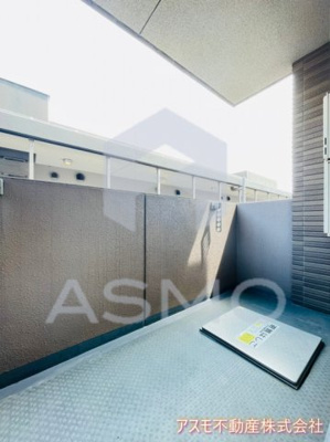 【バルコニー】 | アーデン西天満 | 同マンション別部屋　参考写真