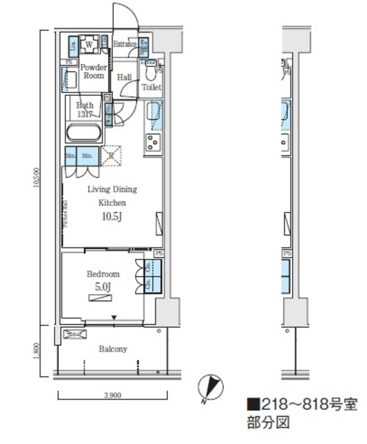 ロイヤルパークス赤羽ノースの間取り