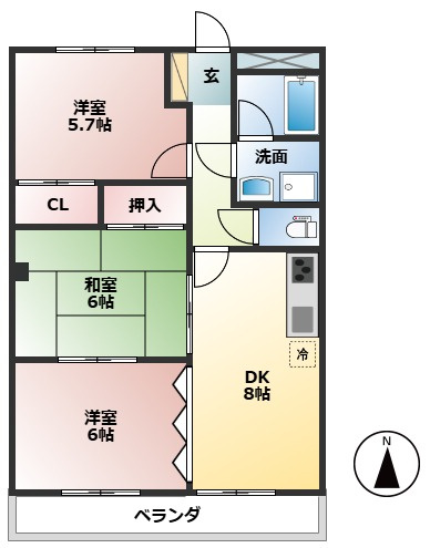 メイプルハウスの間取り
