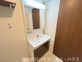(仮称)　南柏新築アパートの独立洗面台