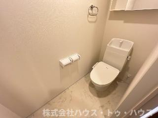 (仮称)　南柏新築アパートのトイレ