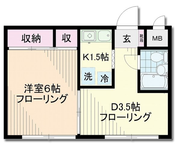 【間取り】 | ヴェラコートタマガワ