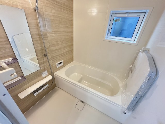 【内装】 | 福岡市西区今宿上ノ原　7号棟（全7棟）【仲介手数料無料・0円】 | 施工例。浴室です。施工例は完成時と異なる場合があります。