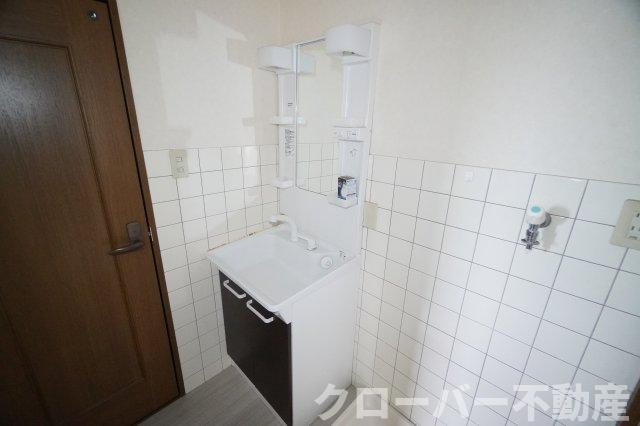 コーポのぞみの独立洗面台