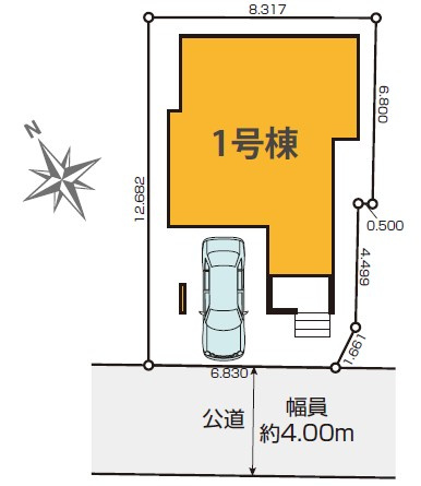 練馬区東大泉7丁目　新築戸建の区画図|区画図

現地ご見学希望・資料請求などお気軽にお問い合わせ下さい！
03-5990-5201